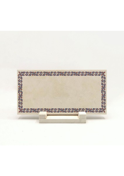 Geleneksel Hat Sanatı ile Doğal Taş Üzerine Yazılı Masaüstü Isimlik indirimleri