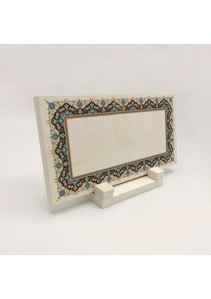 Geleneksel Hat Sanatı ile Doğal Taş Üzerine Yazılı Masaüstü Isimlik fırsatları