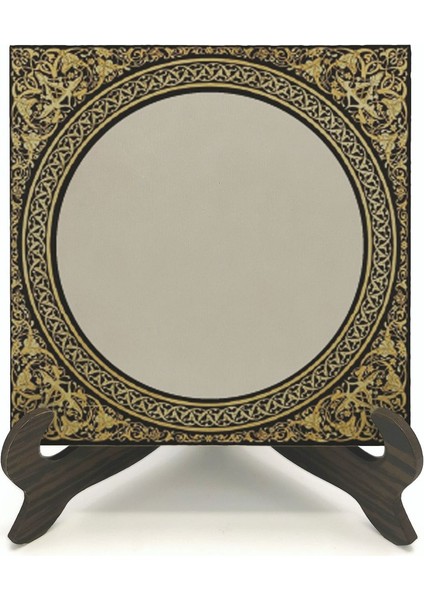 Geleneksel Hat Sanatı ile Mdf Üzerine Yazılı Masaüstü Isimlik indirimleri