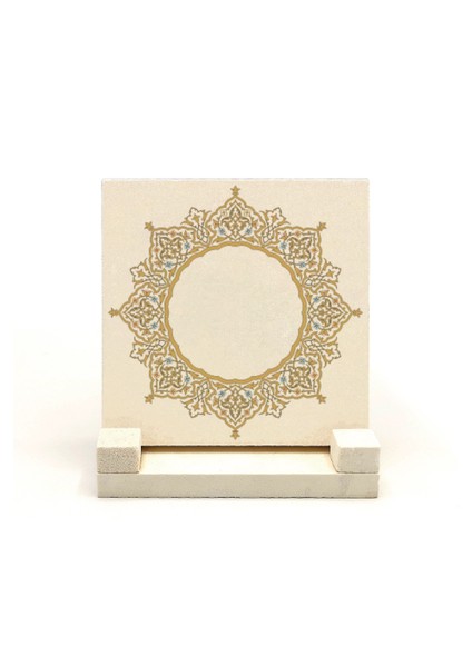 Geleneksel Hat Sanatı ile Doğal Taş Üzerine Yazılı Masaüstü Isimlik indirimleri