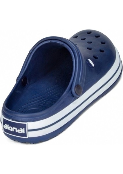 E195 M 000 Erkek Cross Terlik Hastane Aşcı Terliği Lacivert - Beyaz modelleri