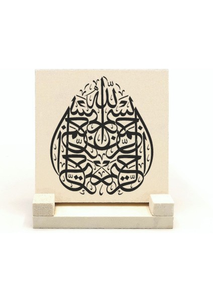 Besmeleyazılı Doğaltaş Masaüstlük fiyatları