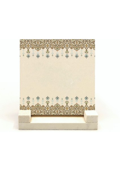 Geleneksel Hat Sanatı ile Doğal Taş Üzerine Yazılı Masaüstü Isimlik indirimleri