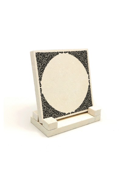 Geleneksel Hat Sanatı ile Doğal Taş Üzerine Yazılı Masaüstü Isimlik fırsatları