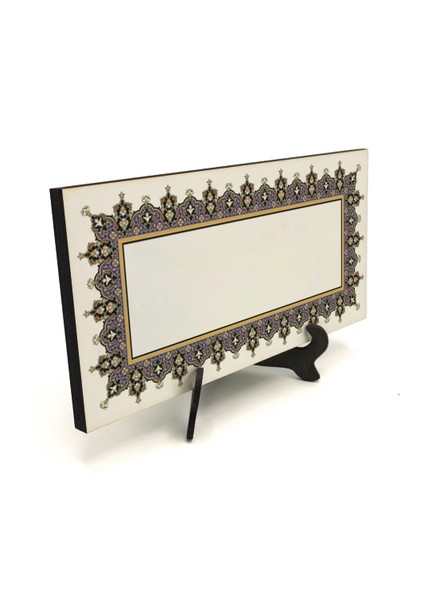 Geleneksel Hat Sanatı Ile Mdf Üzerine Yazılı Masaüstü Isimlik fırsatları