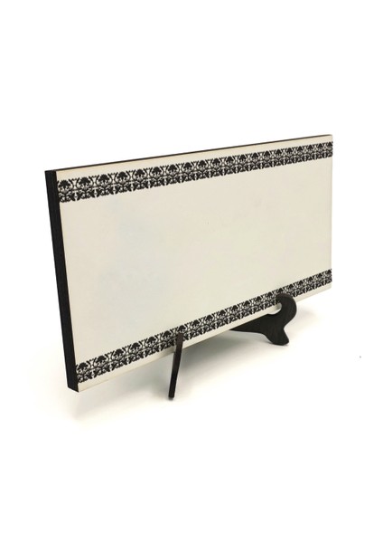 Geleneksel Hat Sanatı ile Mdf Üzerine Yazılı Masaüstü Isimlik fırsatları