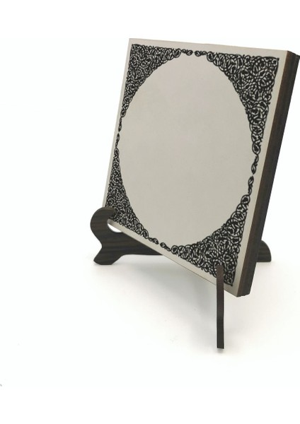 Geleneksel Hat Sanatı ile Mdf Üzerine Yazılı Masaüstü Isimlik fırsatları