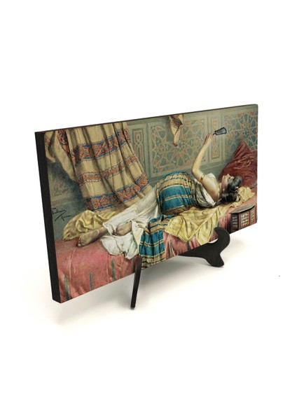 Francesco Ballesio 1860-1923 Baskılı Mdf Masaüstlük