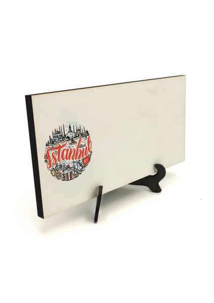 Geleneksel Hat Sanatı ile Mdf Üzerine Yazılı Masaüstü Isimlik fırsatları