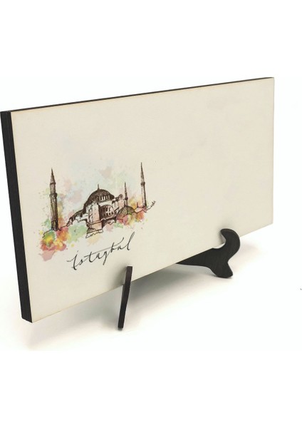 Geleneksel Hat Sanatı ile Mdf Üzerine Yazılı Masaüstü Isimlik fırsatları