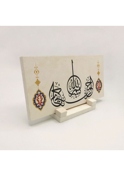 Besmeleyazılı Doğaltaş Masaüstlük