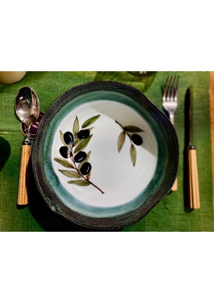 Eleia Serisi Siyah Zeytin Derin Salata Kasesi - (22 Cm) fiyatları