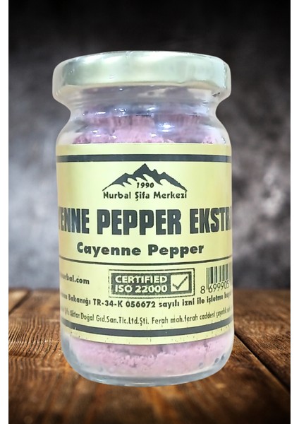 Cayenne Pepper Ekstrak 50 gr