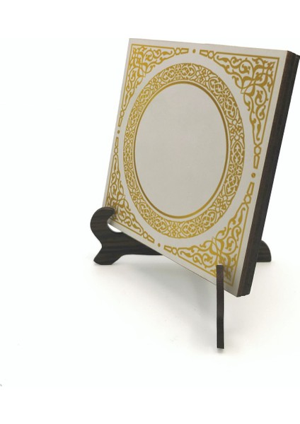 Geleneksel Hat Sanatı ile Mdf Üzerine Yazılı Masaüstü Isimlik fırsatları