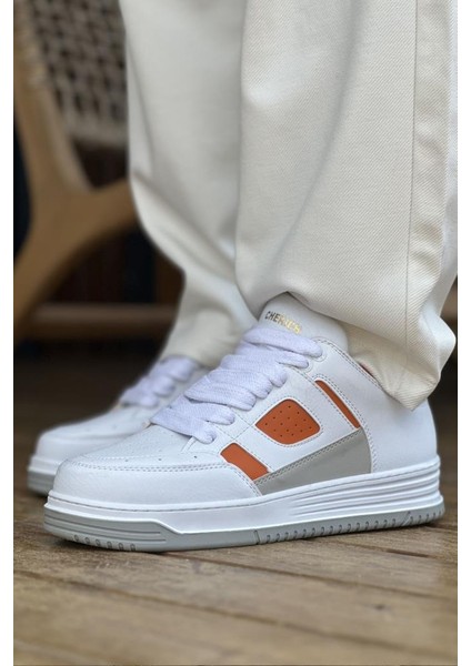 CH2410 Cbt Avax Erkek Spor Ayakkabı Beyaz/turuncu fiyatları