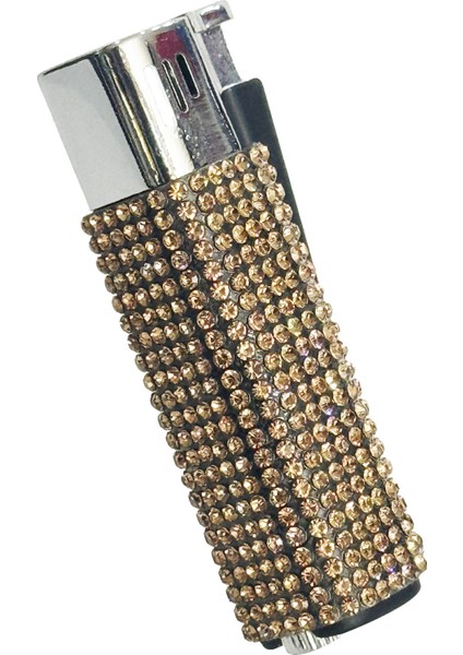Metal Swarovski Taşlı Manyetolu Çakmak Kutusuzdur