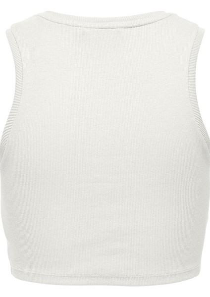 Only Onlvılma S/l Cropped Tank Top Jrs Noos 15282771 P.beyaz fiyatları