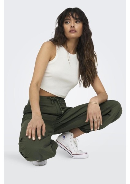 Only Onlvılma S/l Cropped Tank Top Jrs Noos 15282771 P.beyaz fırsatları