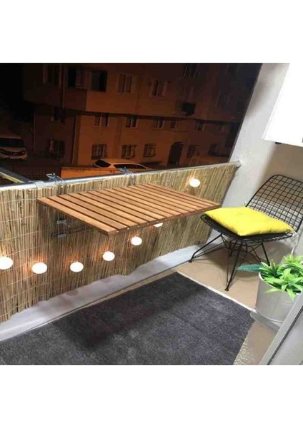 60 Cm x 6 Metre Kamış Hasır Balkon Çiti Bahçe Çiti Bambu Çit Dekorasyon