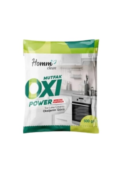 Bitkisel Homm Clean Oxı Toz Leke Çıkarıcı Oksijen Gücü 500 gr