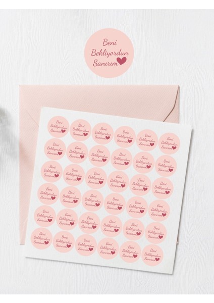 Desenli Thank You Teşekkür Stickers Paketleme Kargo Çıkartma PYTKSTK116