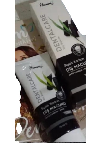 Bitkisel Homm Lıfe Siyah Karbon Diş Macunu 75 Ml.