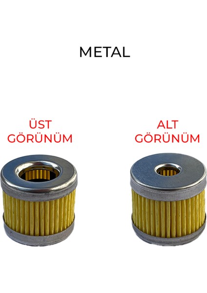 Yeni Tip Gaz Kesici Filtresi - Metal