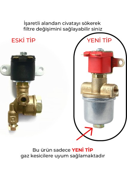 Yeni Tip Gaz Kesici Filtresi - Metal fiyatları