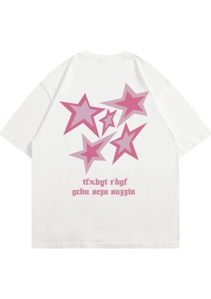 Y2K Pink Starss T-Shirt