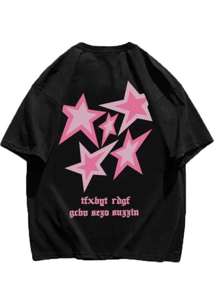 Y2K Pink Starss T-Shirt