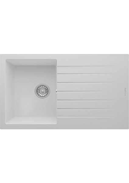 Granit Eviye Poo4 Troya 86 Beyaz (86 x 50)