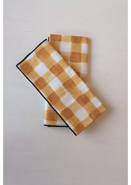 Hardal Ekose 2 Adet Peçete 45X45 cm