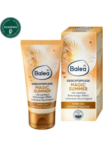 Magic Summer Bronzlaştırıcı Yüz Kremi 50 ml