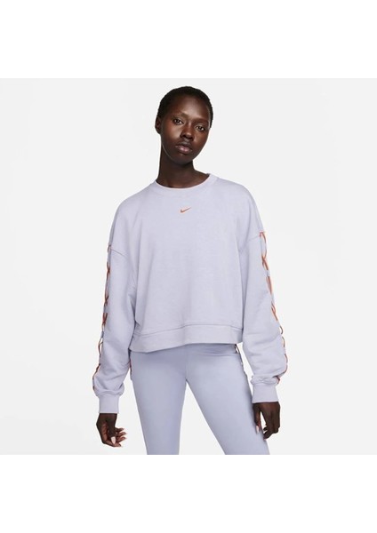 French Terry Novelty Training Kadın Sweatshirt DX0002-519 fiyatları