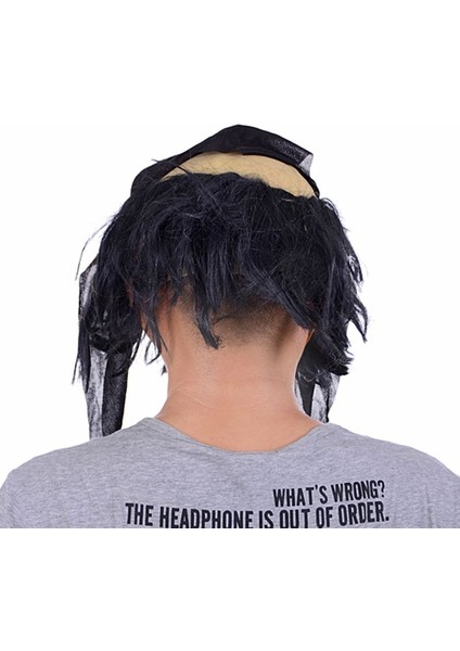 Lateks Saçlı Sakallı Korsan Maskesi modelleri