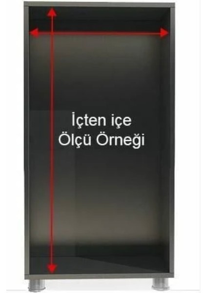 Stor Dolap Kapak Fren Mekanizmalı (60X60) Krom Renk fiyatları