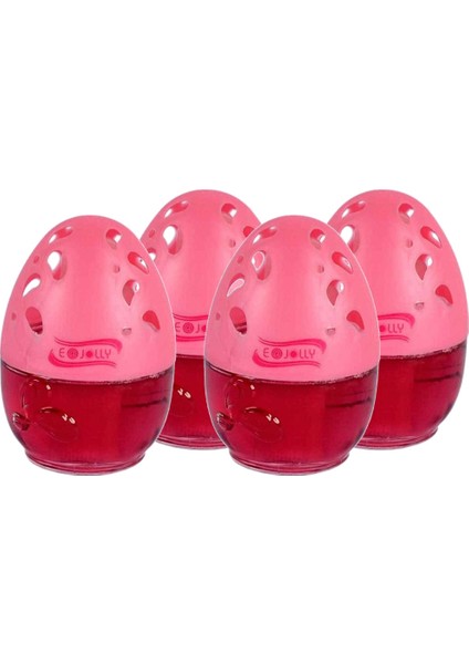 Şişe Koku Oda ve Oto Kokusu -Kavanoz Koku Araç Kokusu Sakız 4 Adet