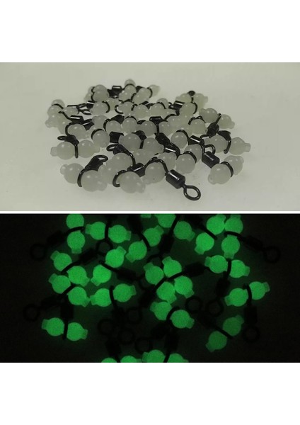Fosforlu Glow Boncuklu Gezer Fırdöndü 13x14 mm 5 Adet