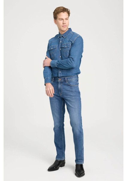 Erkek Jean Pantolon Mavi W12S084W83  Slim