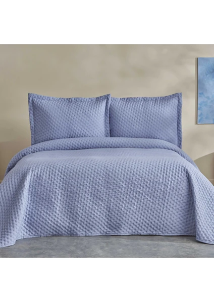 Karaca Home Breeze Soft Tek Kişilik Yatak Örtüsü Indigo