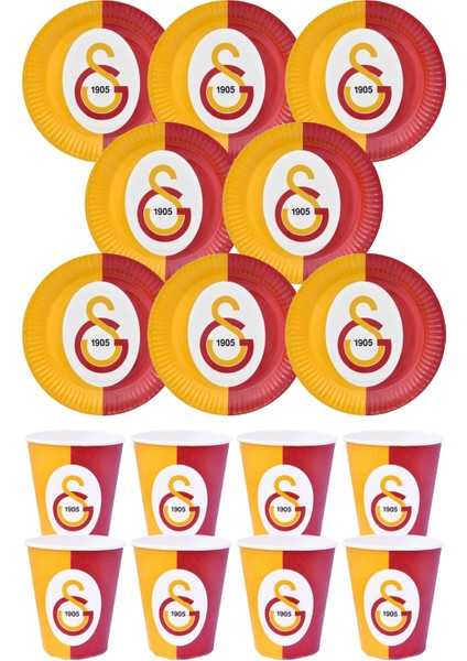 35X50CM Afişli Galatasaray 48 Kişilik Pasta Süsü Dahil Doğum Günü Seti - Icardi fırsatları