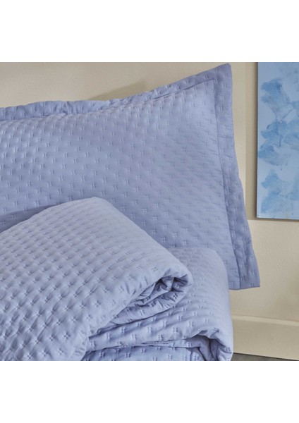 Karaca Home Breeze Soft Tek Kişilik Yatak Örtüsü Indigo