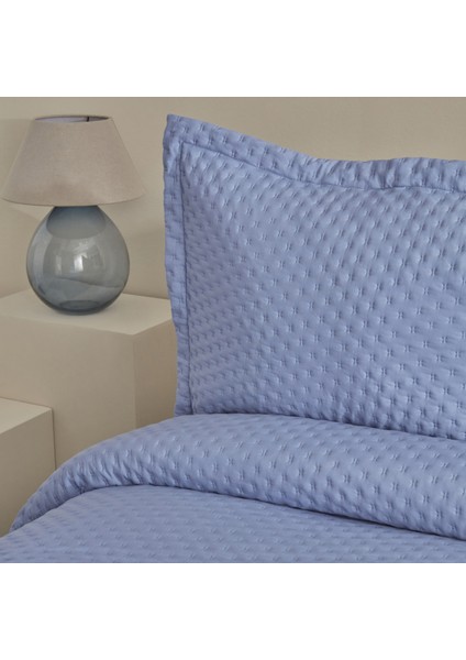 Karaca Home Breeze Soft Çift Kişilik Yatak Örtüsü Indigo