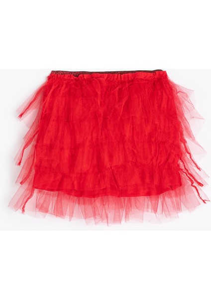 Normal Bel Relaxed Kırmızı Mini Kadın Etek 4SKG70007AK fiyatları