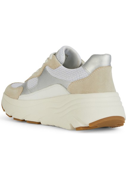 Beyaz - Kahverengi Kadın Sneaker D Dıamanta B modelleri