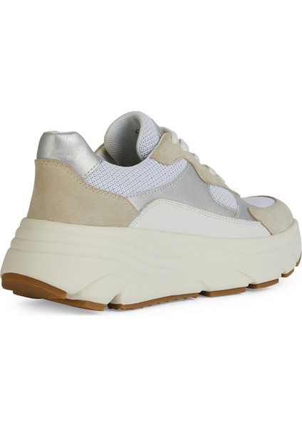 Beyaz - Kahverengi Kadın Sneaker D Dıamanta B fırsatları