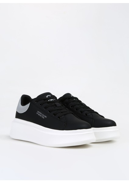 Siyah - Beyaz Kadın Sneaker BNI-10232 fiyatları