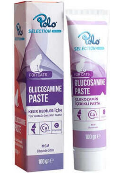 Polo Glucosamine Paste 100 gr Kısır Kediler Için Tüy Yumağı Önleyici