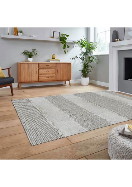 Dijital Baskılı Kaymaz Taban Yıkanabilir Jüt-Hasır Desen Mutfak Salon Halısı, V-Jüt-13-Gri, fiyatları