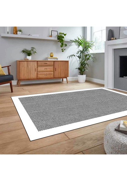 Dijital Baskılı Kaymaz Taban Yıkanabilir Jüt-Hasır Desen Mutfak Salon Halısı, V-Jüt-06-Gri, fiyatları